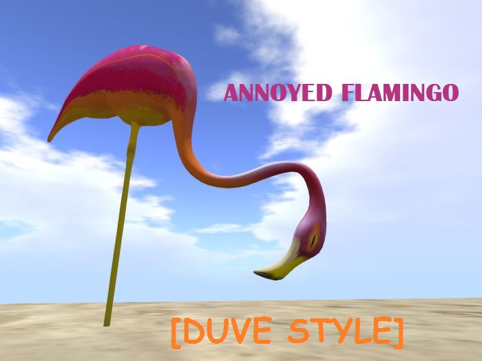 ANNOYED FLAMINGO