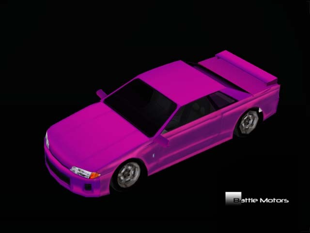 [70% discount] *Battle Motors* R32 GTS Purple BOX