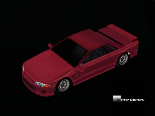 [70% discount] *Battle Motors* R32 GTS WineRed BOX