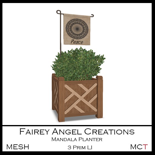FAC Mandala Planter Crated
