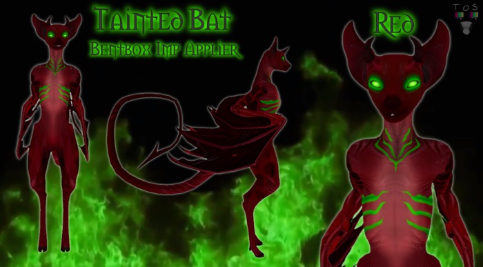BB Imp - Tainted Bat - Red