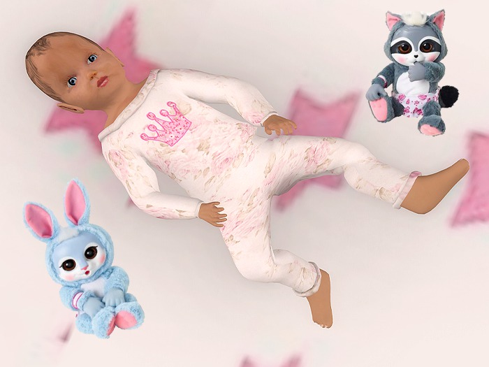 Rose Crown Sleeper - Micro Preemie