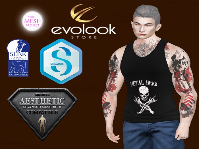 MI0002 Tank Top/Signature.Aesthetic.Belleza .Slin.TMP