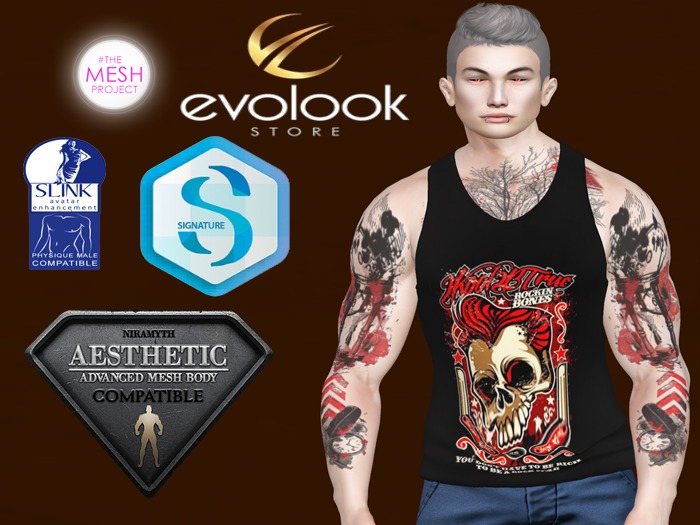 MI0005 Tank Top/Signature.Aesthetic.Belleza .Slin.TMP