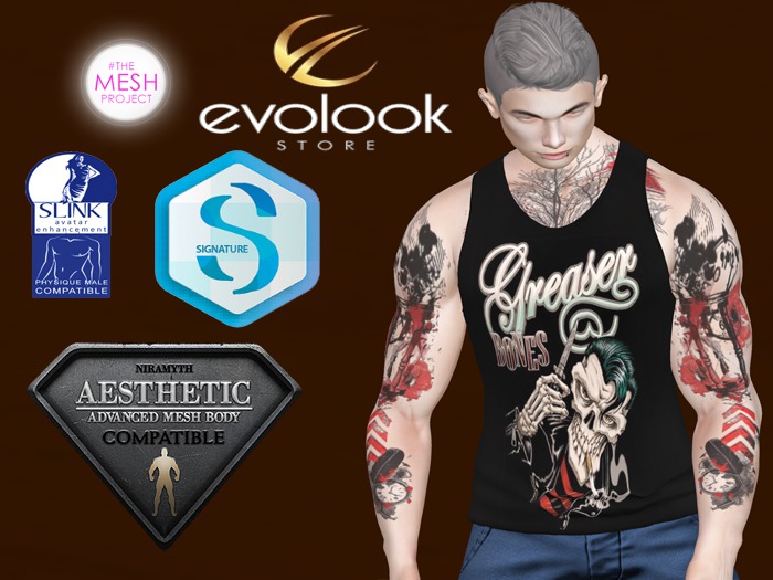 MI0006 Tank Top/Signature.Aesthetic.Belleza .Slin.TMP