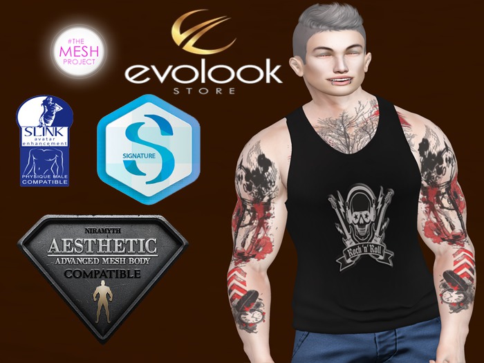 MI0007 Tank Top/Signature.Aesthetic.Belleza .Slin.TMP