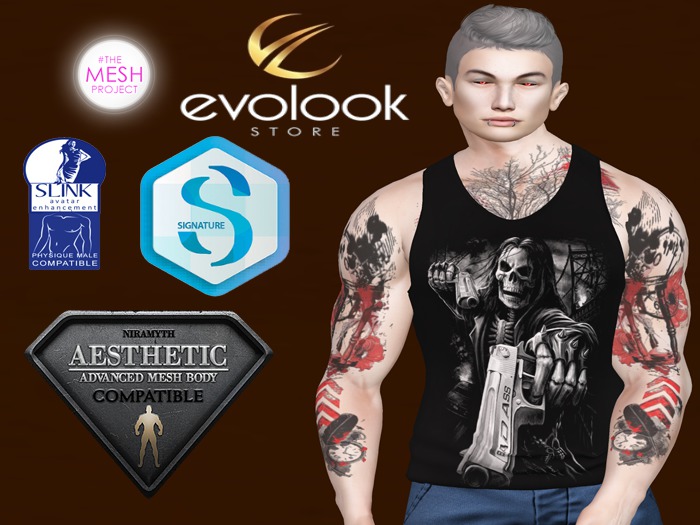 MI0011 Tank Top/Signature.Aesthetic.Belleza .Slin.TMP