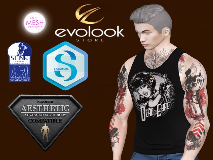 MI0012 Tank Top/Signature.Aesthetic.Belleza .Slin.TMP