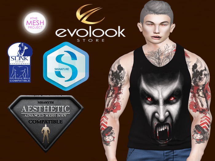 MI0014 Tank Top/Signature.Aesthetic.Belleza .Slin.TMP