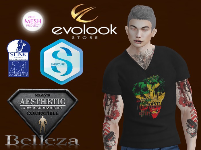 :.: \*/ EvoLook\*/ V Necked Shirt