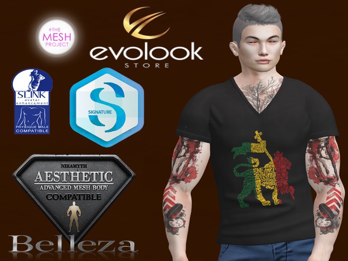 :.: \*/ EvoLook\*/ V Necked Shirt