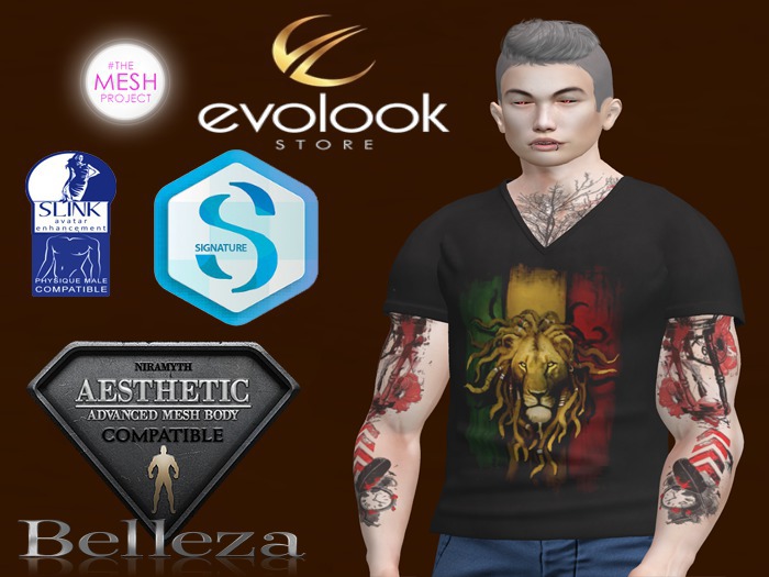 :.: \*/ EvoLook\*/ V Necked Shirt