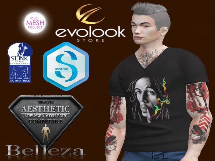 :.: \*/ EvoLook\*/ V Necked Shirt