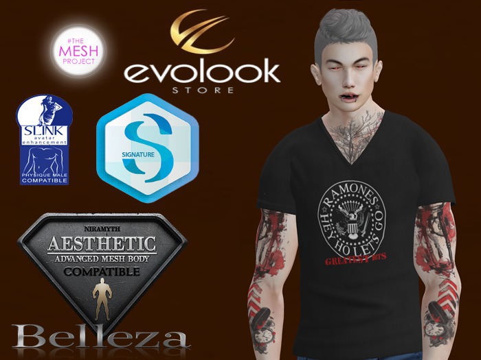 :.: \*/ EvoLook\*/ V Necked Shirt