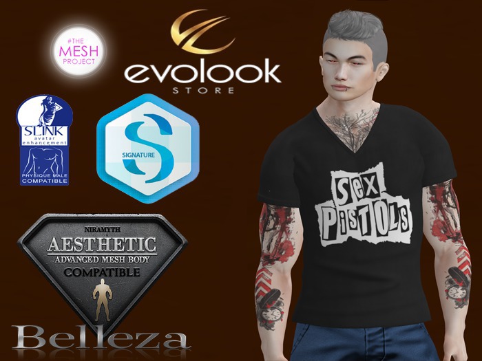 :.: \*/ EvoLook\*/ V Necked Shirt