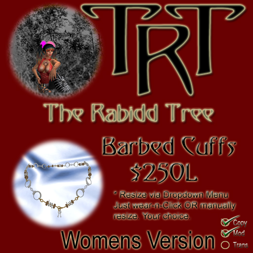 Barbed Cuffs Womens Version - Boxed