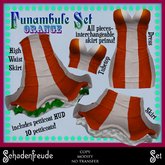 Schadenfreude Orange Funambule Set