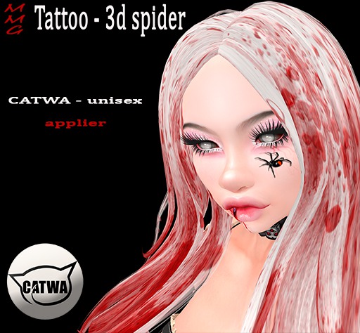 MMG  tattoo - 3d Spider