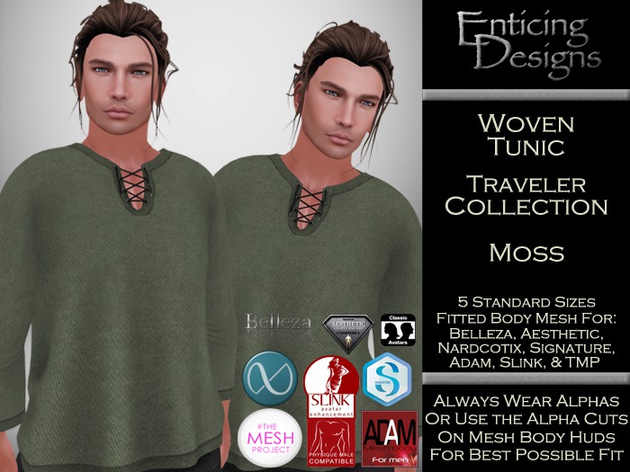 *ED Traveler Tunic - Moss