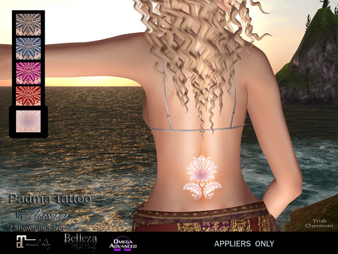 MESANGE - Padma Silver MAITREYA (add me & touch)