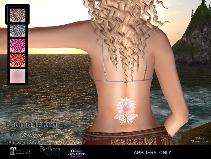 MESANGE - Padma Black OMEGA (add me & touch)