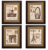 Wall Decor - Paris Quad