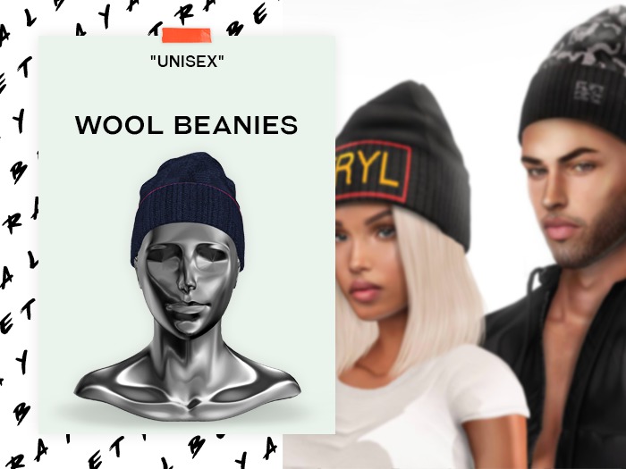 -BTRYL- DAMI Wool Beanie [Unisex & Resize]