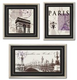 Wall Decor - Paris Trio