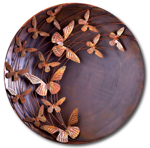 Wall Decor - Butterfly Disk