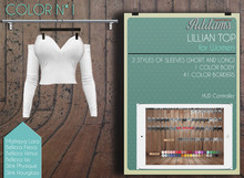 Addams "Lillian" Mesh Top #01
