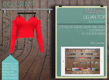 Addams "Lillian" Mesh Top #07