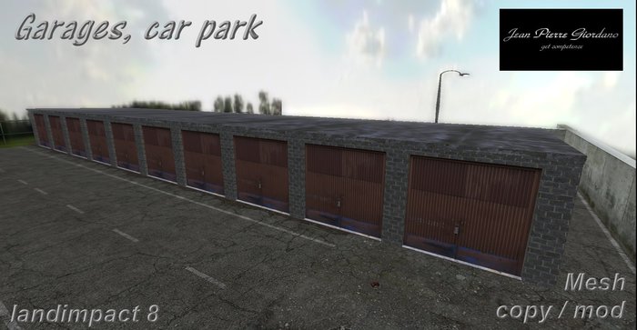 garages, car park mesh BOX