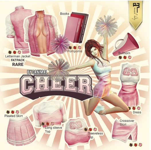 [Canimal] Cheer Long Top - black