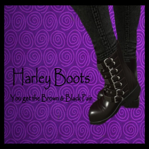 Harley Boots Boxed