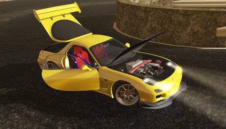 Second Life Marketplace 719 Garage Rx 7 Fd Project D Id
