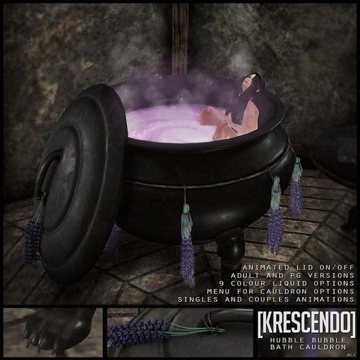 [Kres] Hubble Bubble Bath Cauldron - PG