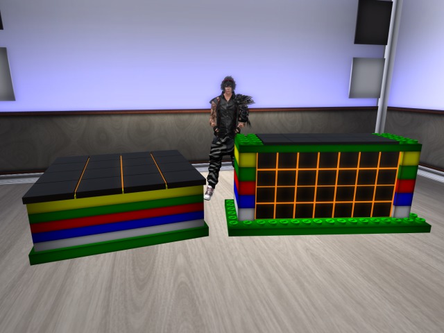 Primo DJ booth SET ( colors ) MESH random