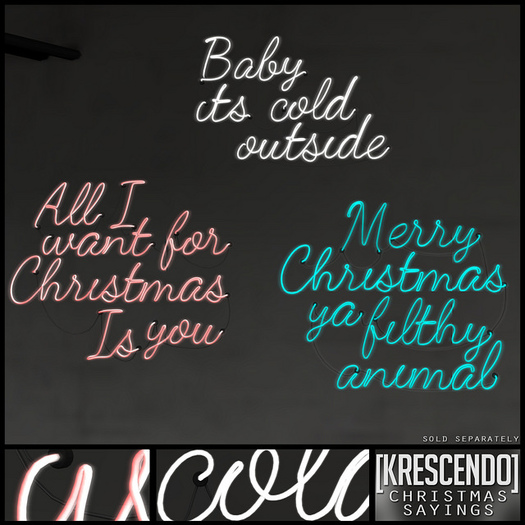 [Kres] Christmas Sayings - All i want