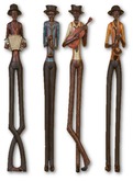 Wall Decor - Metal - Jazz Quads