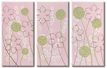 Wall Decor - Fresh Mint Tall Trio