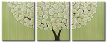 Wall Decor - Fresh Mint Tree Trio