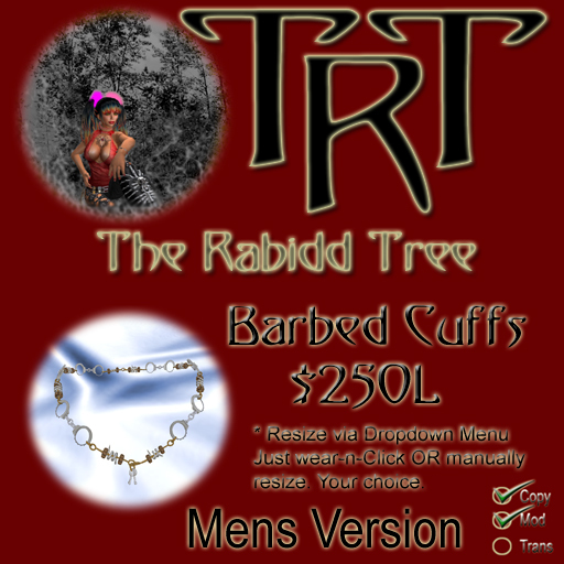 Barbed Cuffs Mens Version - Boxed