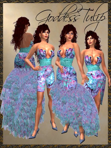 *Goddess* Tulip Gown