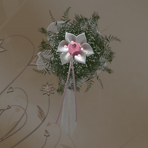 Box bridesmaid flowers pink
