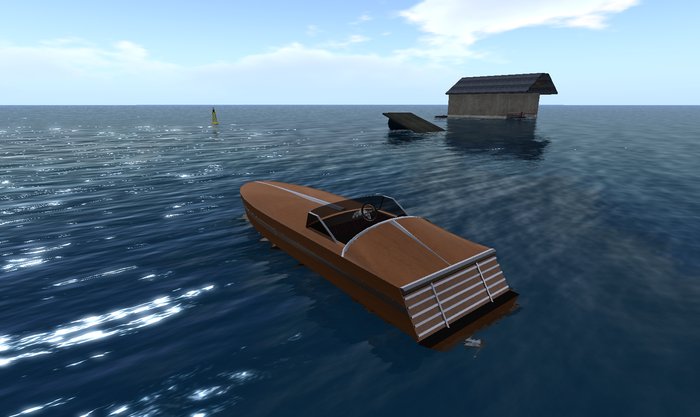 Speedboat/Boat Hard Wood P & S Design