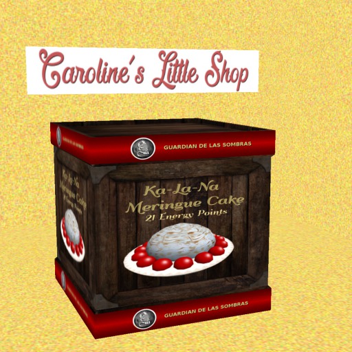 G&S Crate Ka-La-Na Meringue Cake, Storage & Vendor Crate