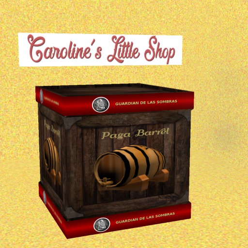 G&S Crate Paga Barrel, Storage & Vendor Crate