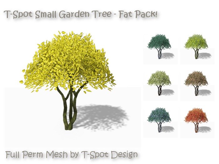 T-Spot Mesh - Small Garden Tree - Fat Pack - Full Perm - LI=1