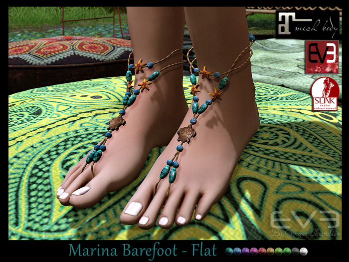 Marina barefoot -Flat