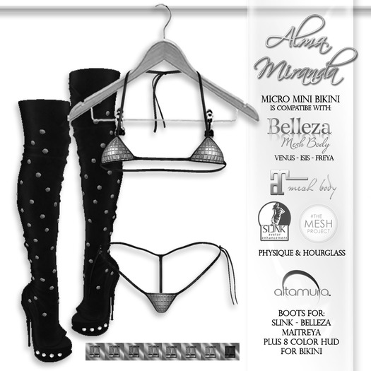 DEMO .: AlmaMiranda :. Micro Mini Mirrowball Bikini
